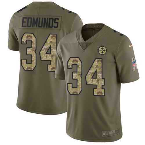 Nike Steelers 34 Terrell Edmunds Olive Camo Salute To Service Limited Jersey Dzhi,We sell and wholesale Nike Steelers 34 Terrell Edmunds Olive Camo Salute To Service Limited Jersey Dzhi on line form chian!